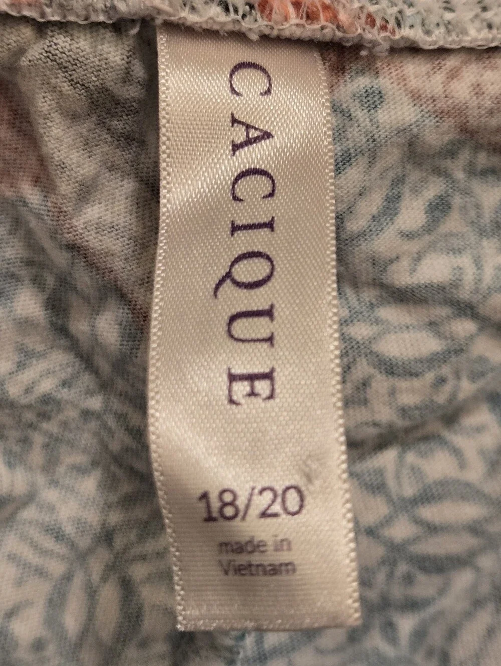 Cacique multicolor boho
